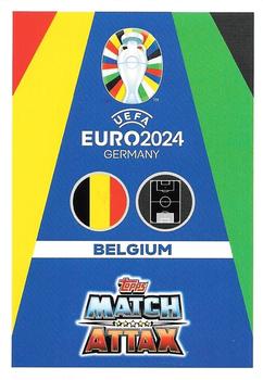 2024 Topps Match Attax Euro 2024 Germany - Centurion #CC2 Thibaut Courtois Back