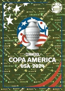 2024 Panini CONMEBOL Copa America USA Stickers #INTR1 CONMEBOL Copa America Logo Front