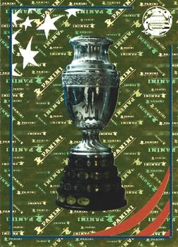2024 Panini CONMEBOL Copa America USA Stickers #INTR3 CONMEBOL Copa America Trophy Front