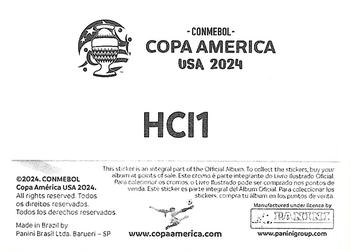 2024 Panini CONMEBOL Copa America USA Stickers #HCI1 Kansas City, MO/KS Back