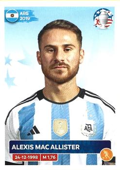 2024 Panini CONMEBOL Copa America USA Stickers #ARG16 Alexis Mac Allister Front