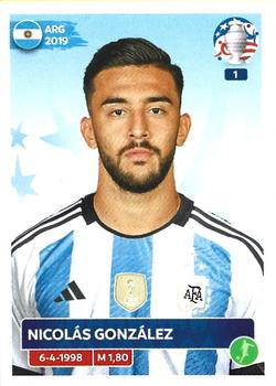 2024 Panini CONMEBOL Copa America USA Stickers #ARG18 Nicolás González Front