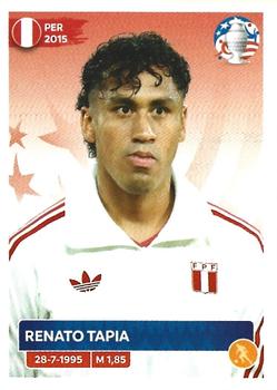 2024 Panini CONMEBOL Copa America USA Stickers #PER14 Renato Tapia Front