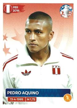 2024 Panini CONMEBOL Copa America USA Stickers #PER16 Pedro Aquino Front