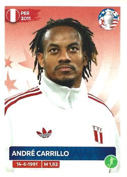 2024 Panini CONMEBOL Copa America USA Stickers #PER21 André Carrillo Front