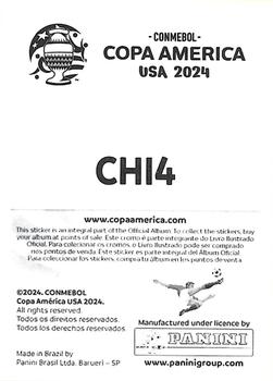 2024 Panini CONMEBOL Copa America USA Stickers #CHI4 Claudio Bravo Back