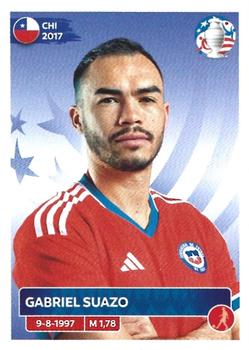 2024 Panini CONMEBOL Copa America USA Stickers #CHI5 Gabriel Suazo Front