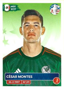 2024 Panini CONMEBOL Copa America USA Stickers #MEX6 César Montes Front