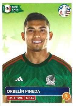 2024 Panini CONMEBOL Copa America USA Stickers #MEX16 Orbelín Pineda Front