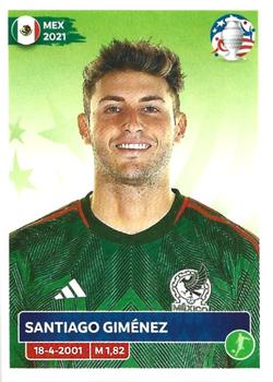 2024 Panini CONMEBOL Copa America USA Stickers #MEX18 Santiago Giménez Front