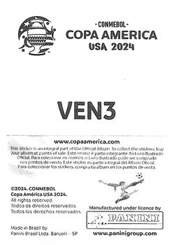 2024 Panini CONMEBOL Copa America USA Stickers #VEN3 Rafael Romo Back