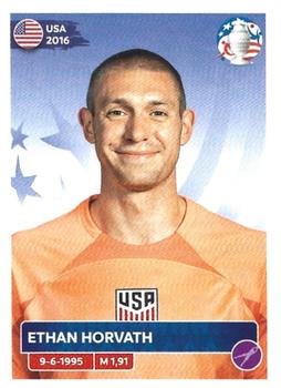 2024 Panini CONMEBOL Copa America USA Stickers #USA4 Ethan Horvath Front