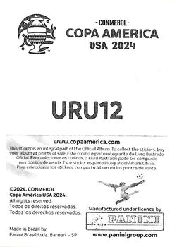 2024 Panini CONMEBOL Copa America USA Stickers #URU12 Manuel Ugarte Back