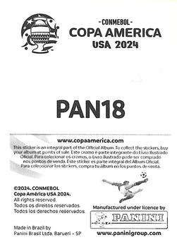 2024 Panini CONMEBOL Copa America USA Stickers #PAN18 José Luis Rodríguez Back
