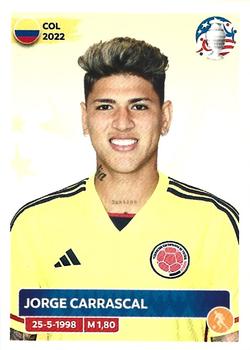 2024 Panini CONMEBOL Copa America USA Stickers #COL12 Jorge Carrascal Front