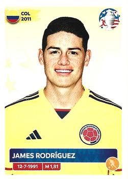 2024 Panini CONMEBOL Copa America USA Stickers #COL18 James Rodríguez Front