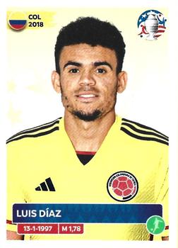2024 Panini CONMEBOL Copa America USA Stickers #COL22 Luis Díaz Front