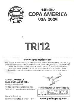 2024 Panini CONMEBOL Copa America USA Stickers #TRI12 Noah Powder Back