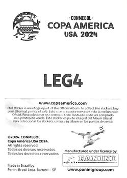 2024 Panini CONMEBOL Copa America USA Stickers #LEG4 Enzo Francescoli Back