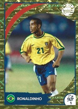 2024 Panini CONMEBOL Copa America USA Stickers #LEG9 Ronaldinho Front