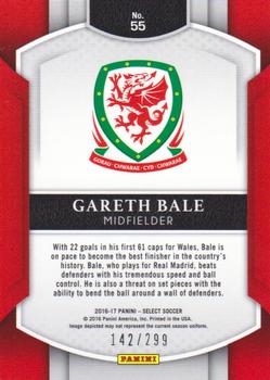 2016-17 Panini Select - Blue #55 Gareth Bale Back