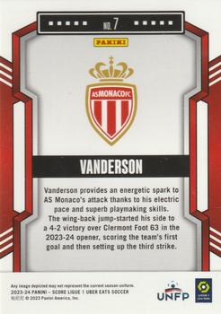 2023-24 Score Ligue 1 #7 Vanderson Back