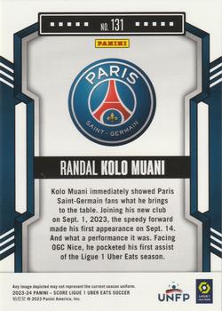 2023-24 Score Ligue 1 #131 Randal Kolo Muani Back