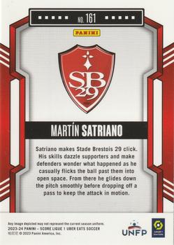 2023-24 Score Ligue 1 #161 Martin Satriano Back