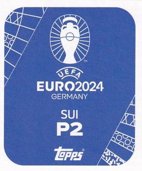 2024 Topps UEFA EURO 2024 Germany Sticker Collection #SUIP2 Switzerland Landmark Back