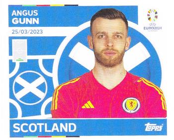 2024 Topps UEFA EURO 2024 Germany Sticker Collection #SCO4 Angus Gunn Front