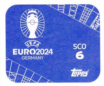 2024 Topps UEFA EURO 2024 Germany Sticker Collection #SCO6 Jack Hendry Back