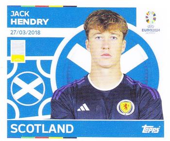 2024 Topps UEFA EURO 2024 Germany Sticker Collection #SCO6 Jack Hendry Front