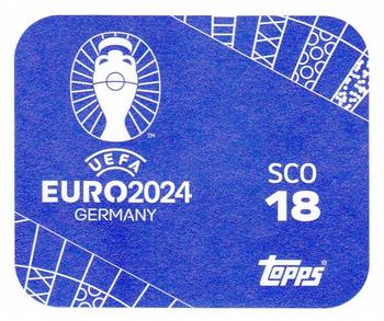 2024 Topps UEFA EURO 2024 Germany Sticker Collection #SCO18 Kenny McLean Back