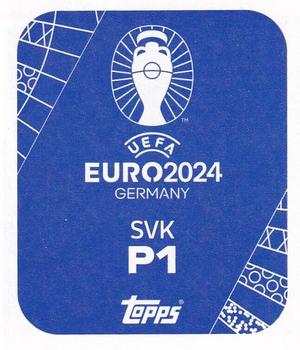 2024 Topps UEFA EURO 2024 Germany Sticker Collection #SVKP1 Slovakia Landmark 1 Back
