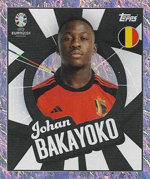 2024 Topps UEFA EURO 2024 Germany Sticker Collection #BELPTW Johan Bakayoko Front