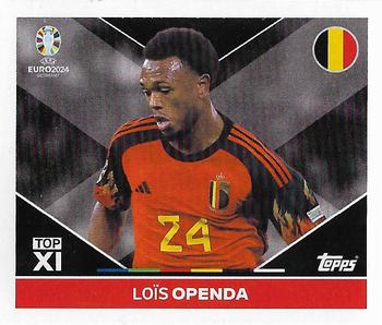 2024 Topps UEFA EURO 2024 Germany Sticker Collection #BELTOP1 Lois Openda Front
