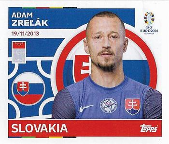 2024 Topps UEFA EURO 2024 Germany Sticker Collection #SVK18 Adam Zreľák Front