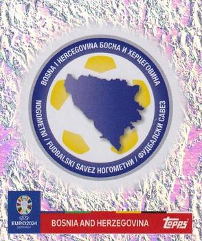 2024 Topps UEFA EURO 2024 Germany Sticker Collection #BIH1 Emblem Front