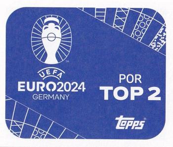 2024 Topps UEFA EURO 2024 Germany Sticker Collection #PORTOP2 Gonçalo Ramos Back