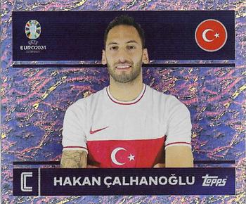 2024 Topps UEFA EURO 2024 Germany Sticker Collection #TUR2 Hakan Çalhanoğlu Front