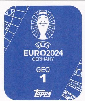 2024 Topps UEFA EURO 2024 Germany Sticker Collection #GEO1 Emblem Back
