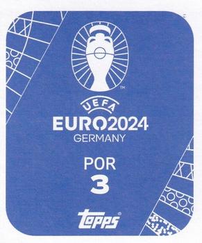 2024 Topps UEFA EURO 2024 Germany Sticker Collection #POR3 João Félix Back