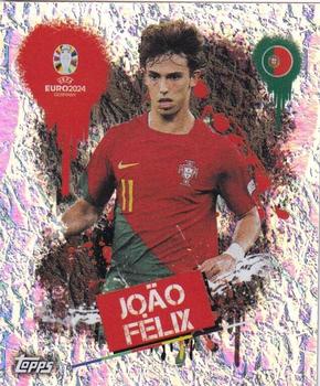 2024 Topps UEFA EURO 2024 Germany Sticker Collection #POR3 João Félix Front