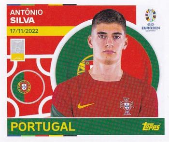 2024 Topps UEFA EURO 2024 Germany Sticker Collection #POR6 António Silva Front