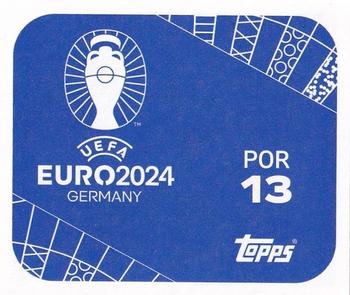 2024 Topps UEFA EURO 2024 Germany Sticker Collection #POR13 Danilo Back