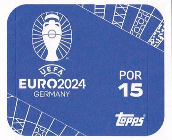 2024 Topps UEFA EURO 2024 Germany Sticker Collection #POR15 Rúben Neves Back