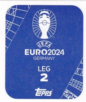 2024 Topps UEFA EURO 2024 Germany Sticker Collection #LEG2 Gareth Bale Back
