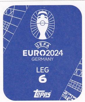 2024 Topps UEFA EURO 2024 Germany Sticker Collection #LEG6 Clarence Seedorf Back
