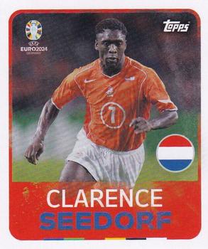2024 Topps UEFA EURO 2024 Germany Sticker Collection #LEG6 Clarence Seedorf Front