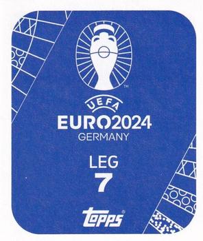 2024 Topps UEFA EURO 2024 Germany Sticker Collection #LEG7 Luis Figo Back